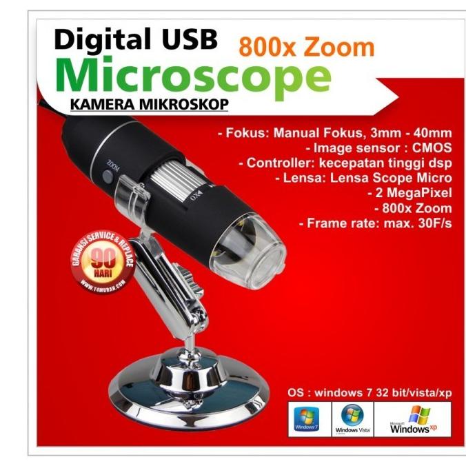Jual Digital Usb Microscope/Mikroskop 800X Zoom Shopee Indonesia