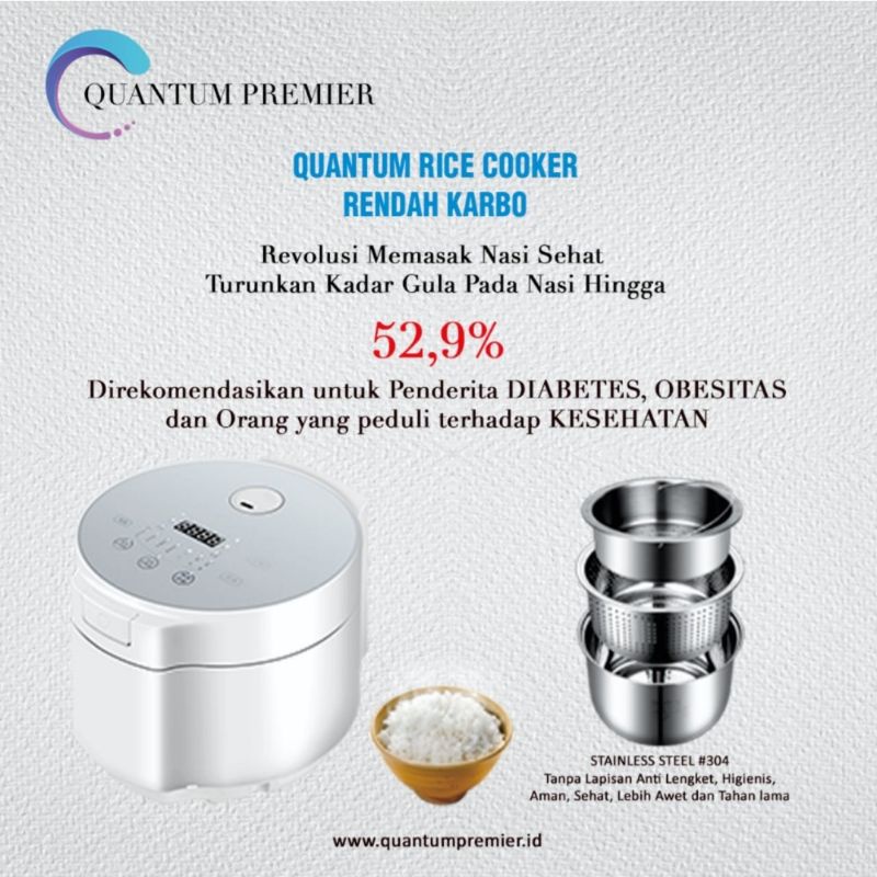 Jual Quantum Rice Cooker Rendah Carbo Shopee Indonesia