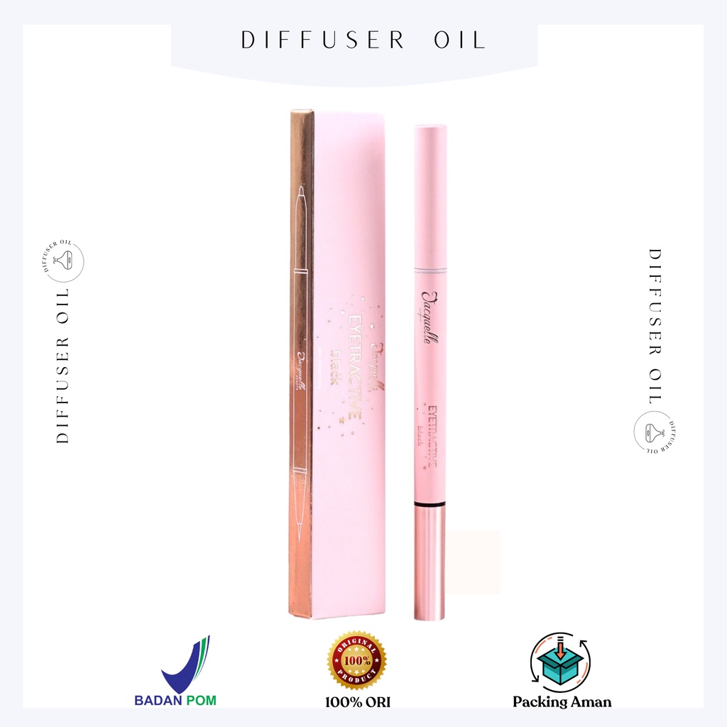 Jual JACQUELLE Eyetractive Double Tip Eyeliner Pen Eyeliner Pencil