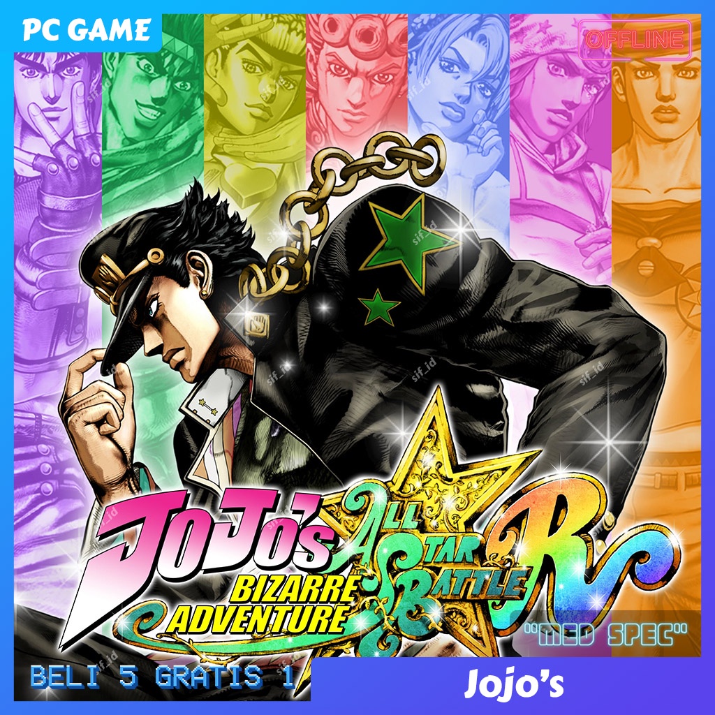 Jual JoJo's Bizarre Adventure AllStar Battle R Jojo Game PC