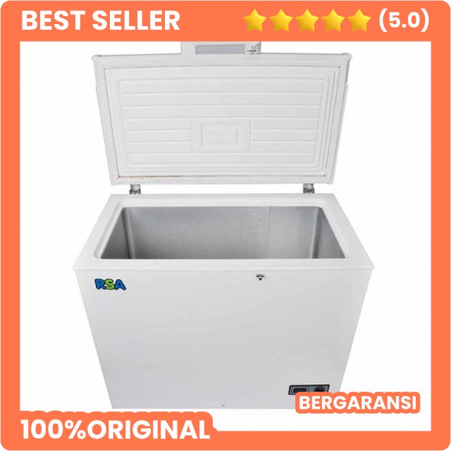 Jual GETRA CHEST FREEZER RSA CF220 / CF210 BOX LEMARI PEMBEKU 200