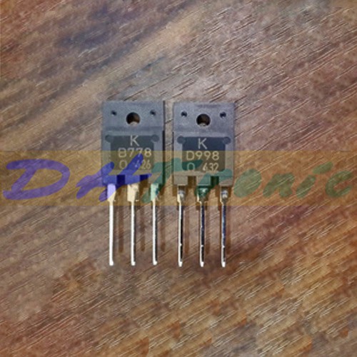 Jual Transistor Mosfet B 778 - D 998 Audio Amplifier | Shopee Indonesia