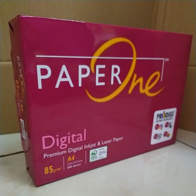 Jual paperone premium digital inkjet & laser paper A4 85gr 100 lembar