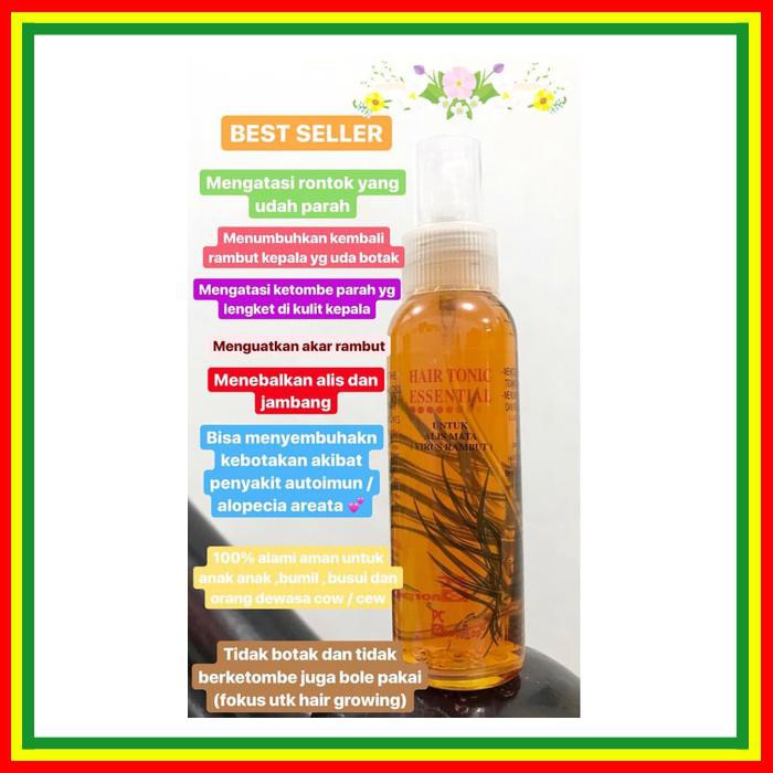 Jual Tonic Setting Biru Jar Hair Botol Glow Spray Hair Tonic