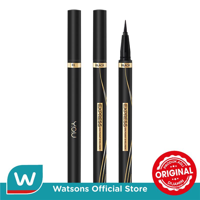Jual You Express On Point Eyeliner Black 0.5ml Shopee Indonesia