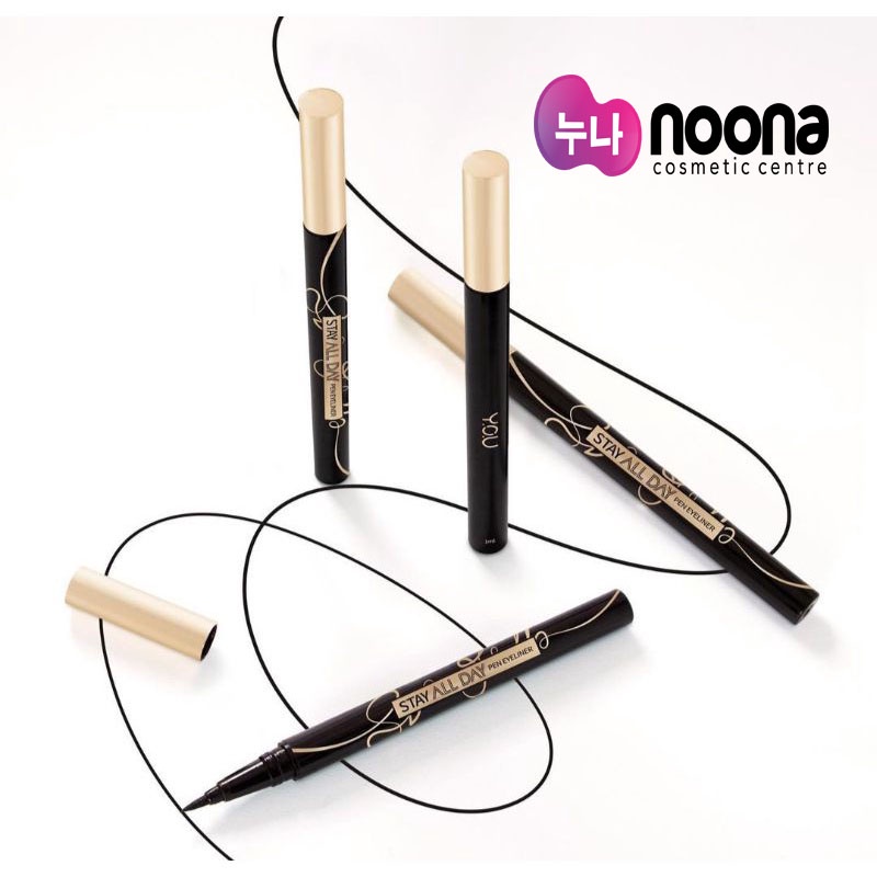 Jual YOU STAY ALL DAY PEN EYELINER DARK BROWN/NO18695 Shopee Indonesia