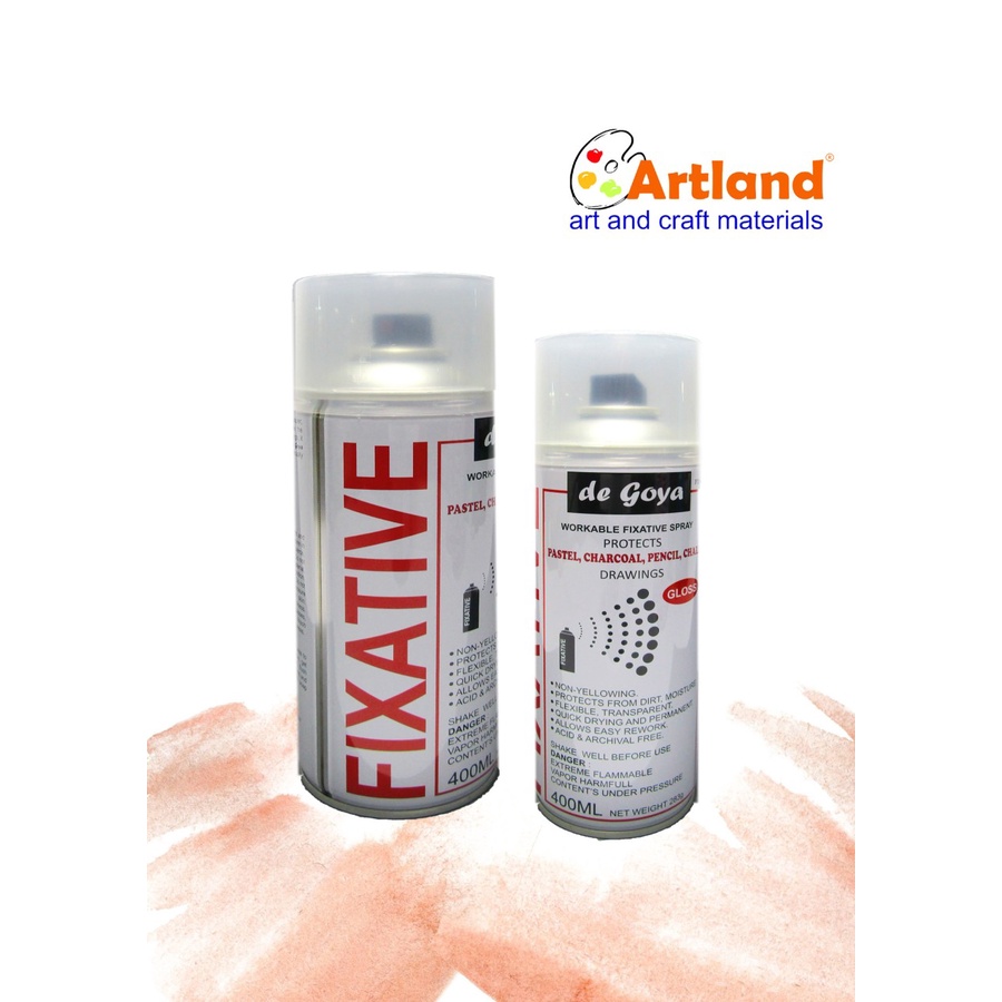 Jual De goya fixative workable spray 400ml Shopee Indonesia