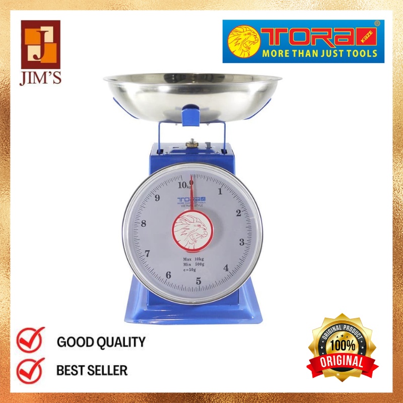 Jual TORA TIMBANGAN JARUM / SPRING SCALE 10 KG Shopee Indonesia