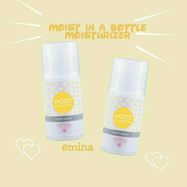 Jual EMINA FAACE MOISTURIZER MOIST IN A BOTTLE 50ML Shopee Indonesia