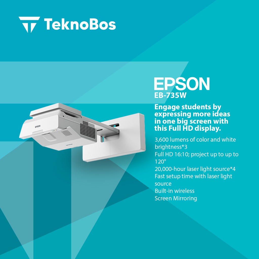 Jual Epson Projector EB735F Shopee Indonesia