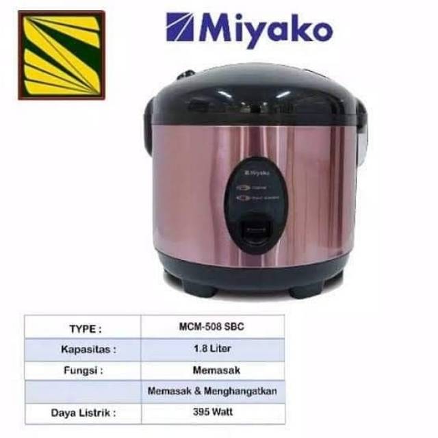 Jual Miyako rice cooker 508sbc Shopee Indonesia