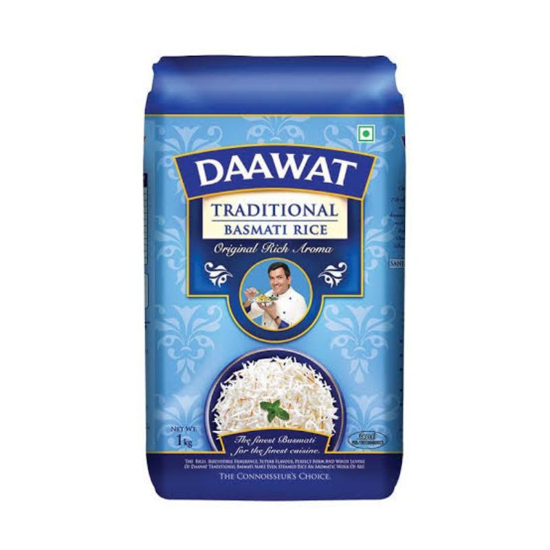 Jual Daawat Traditional Basmati rice 1kg Shopee Indonesia