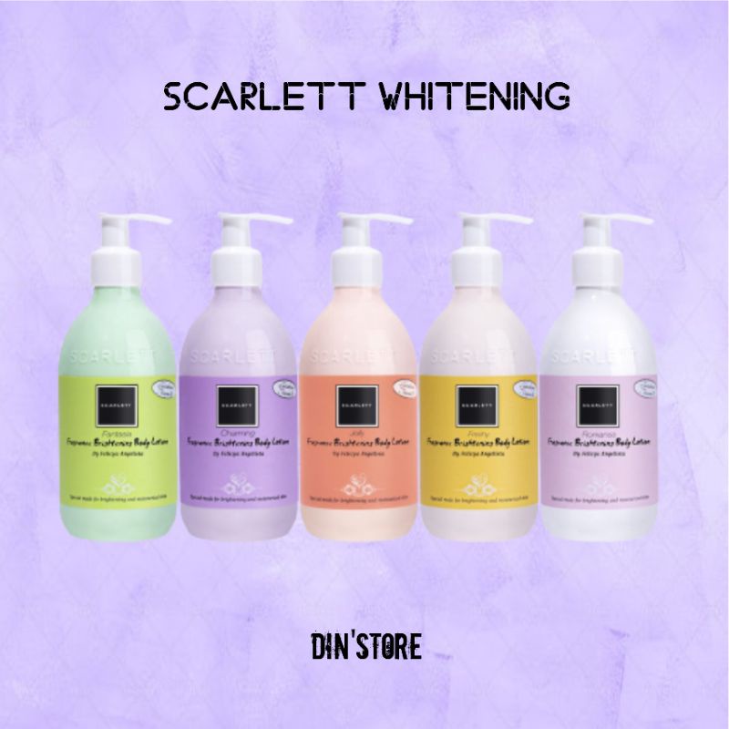 Jual SCARLETT WHITENING Body Lotion cream 300ml Shopee Indonesia