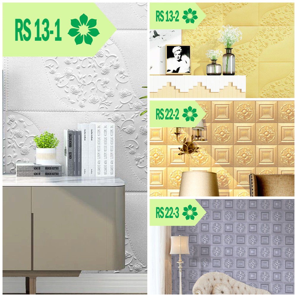 Jual Wallpaper foam 3D Shopee Indonesia