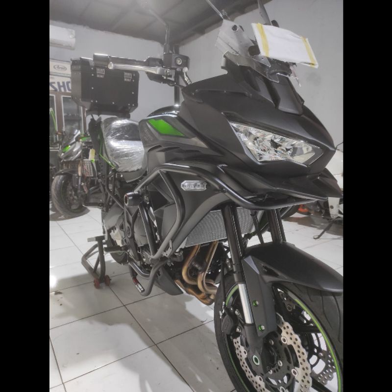 Jual Crashbar Crash Bar Frame Slider Agna Kawasaki Versys 650 New 2022