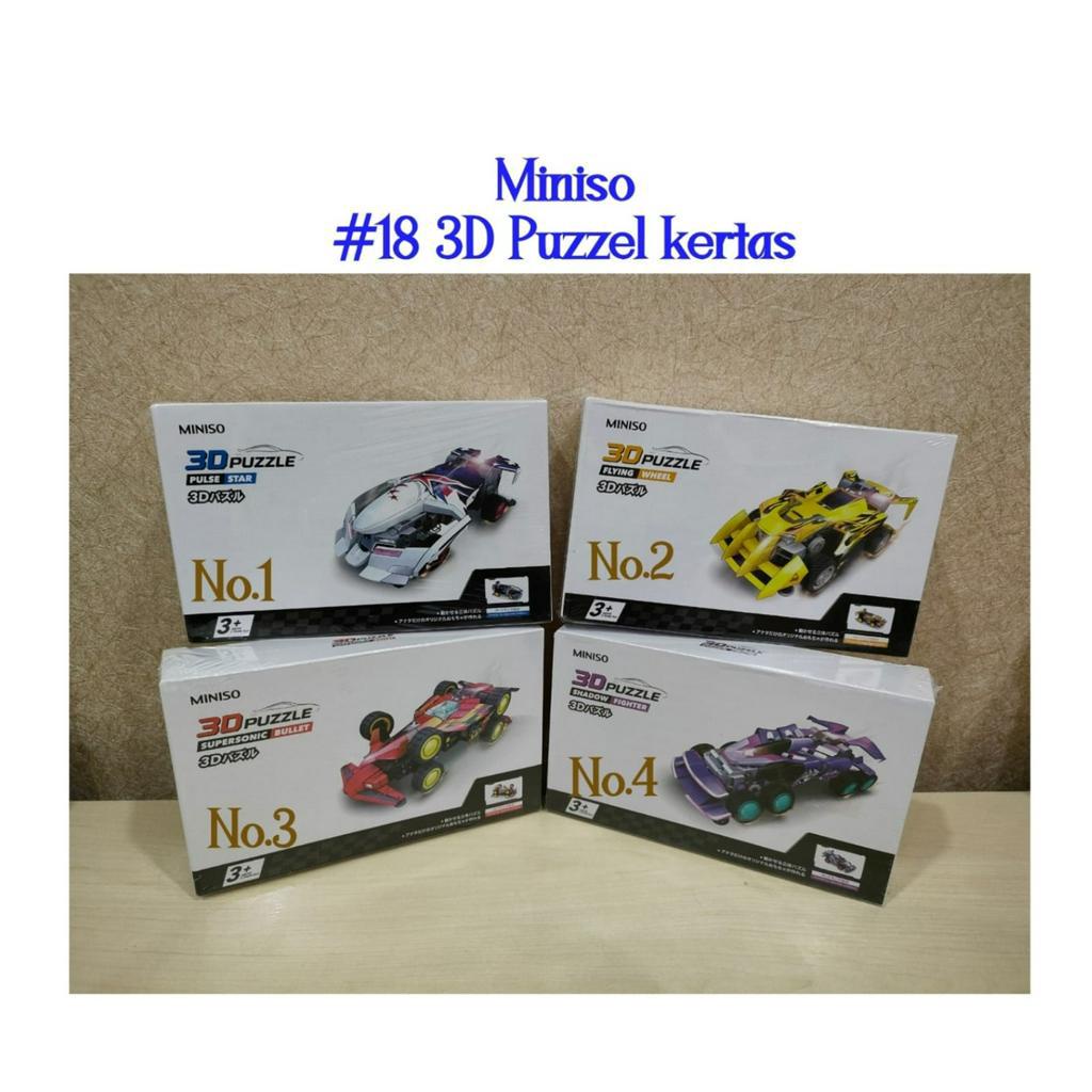 Jual 3D puzzle kertas MINISO Shopee Indonesia