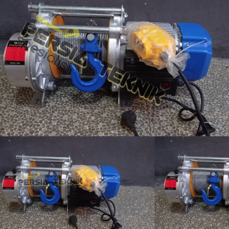Jual electric winch 1200 x 30 meter weka katrol listrik Shopee Indonesia
