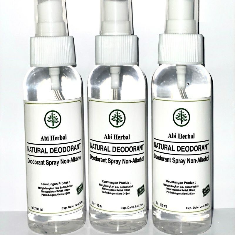 Jual (BPOM) A81 Herbal Deodorant Spray Natural Original (Tawas Cair