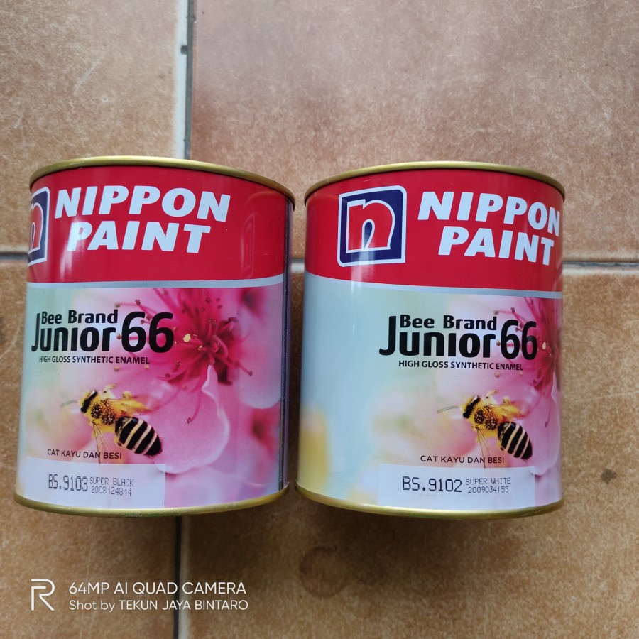 Jual Nippon Paint Cat Kayu Besi Bee Brand Junior 66 Shopee Indonesia