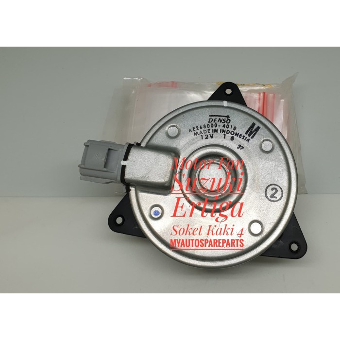 Jual MOTOR FAN RADIATOR AC MOBIL SUZUKI ERTIGA SOKET 4 DENSO Shopee