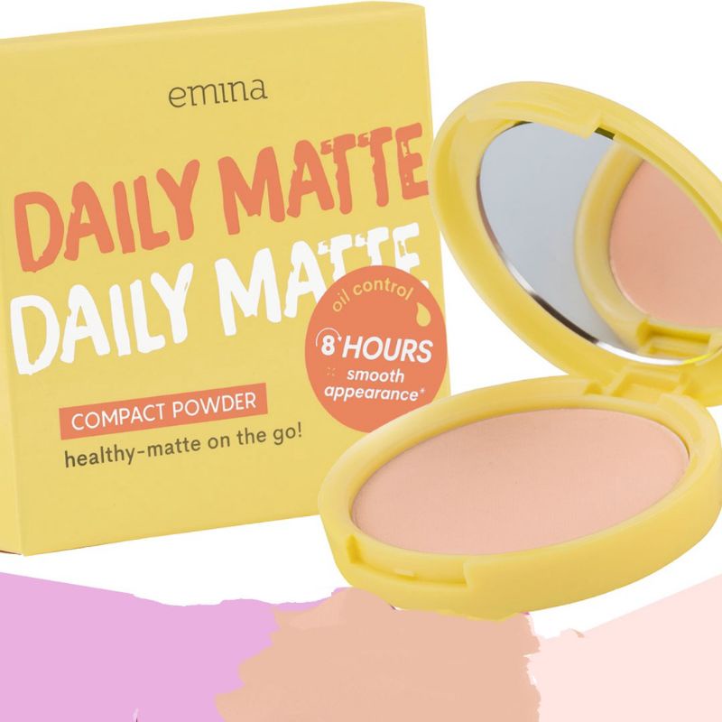 Jual EMINA Daily Matte Compact Powder 11gr Bedak Padat Emina Shopee