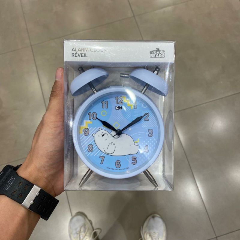 Jual Miniso X We Bare Bears Alarm Clock Shopee Indonesia