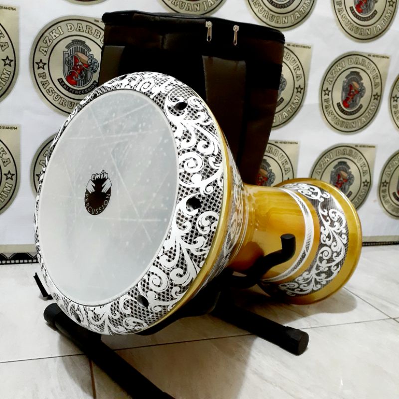 Jual DARBUKA/ 9INC/ MIKA EMIN/ MOTIF/ FULSET (COD) Shopee Indonesia