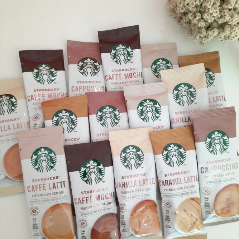 Jual Starbucks Sachet Premium Instan Coffee Shopee Indonesia