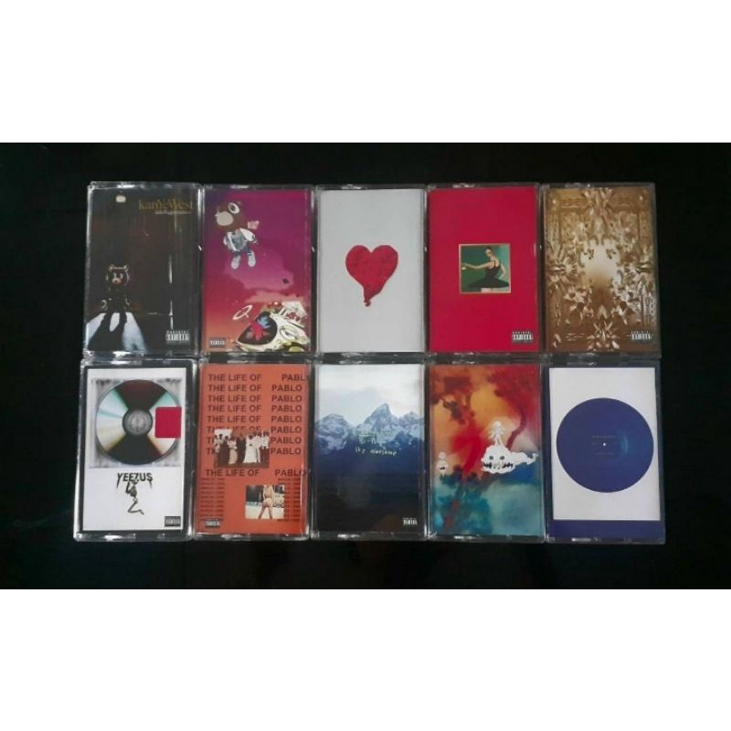 Jual Kaset KANYE WEST Audio Cassette Tape Shopee Indonesia