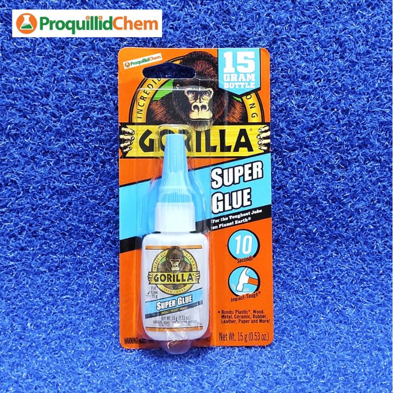 Jual LEM GORILLA SUPER GLUE PLASTIK KULIT KARET BESI KAYU KERAMIK KUAT