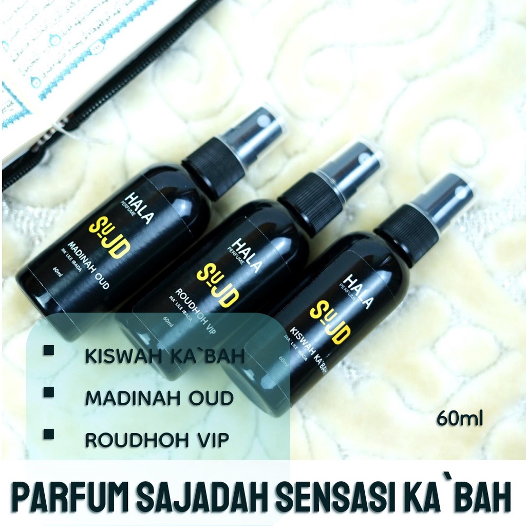 Jual parfum sajadah, parfum sholat HALA PERFUME travel pack halal