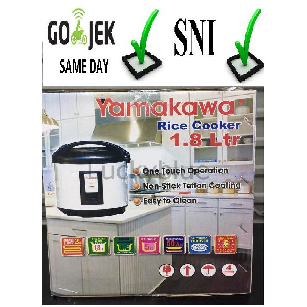 Jual RICE COOKER 50 watt MAGIC COM 1.8 LITER BAHAN TIDAK LENGKET