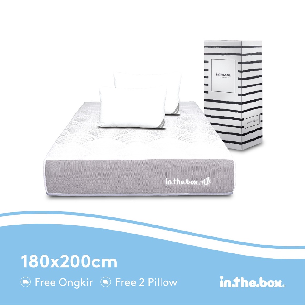 Jual Kasur Spring Bed In The Box 101 Uk 180x200 Matras Inthebox Shopee Indonesia