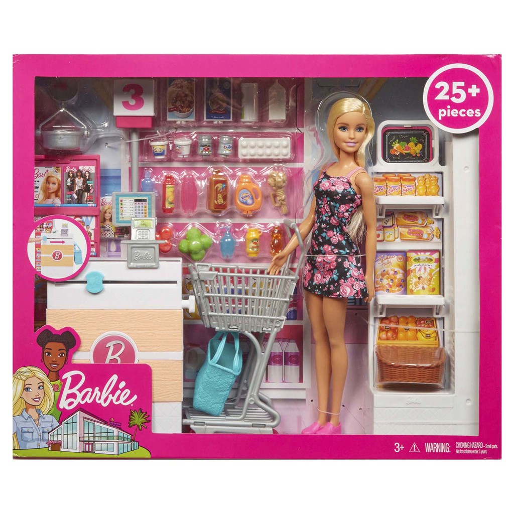 Jual Barbie Supermarket Playset Original Shopee Indonesia