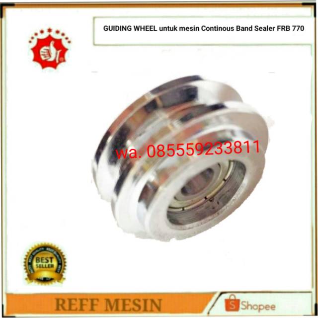 Jual Guiding wheel continuous band sealer FRB7701 Guide Small Pulley