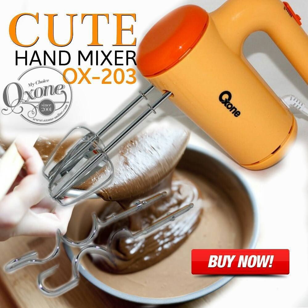 Jual hand mixer OXONE Cute Hand Mixer tanpa baskom jakarta/pengaduk