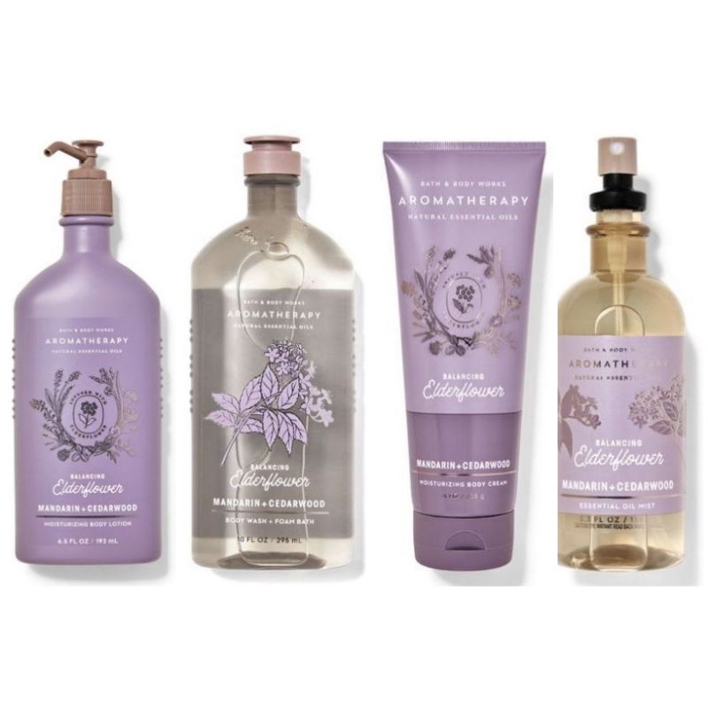 Jual BBW Bath and Body Works AROMATHERAPY BALANCING ELDERFLOWER