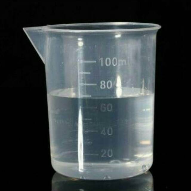Jual Beaker Glass 100 ML / CC Plastik Gelas Beker Gelas Takar Ukur