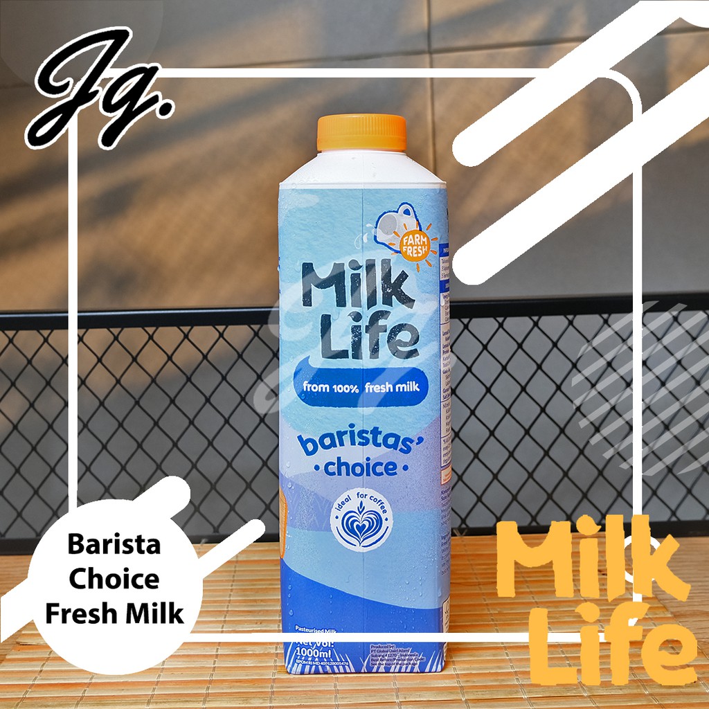 Jual Milk Life Baristas Choice 1000ml Fresh Milk Milklife Barista