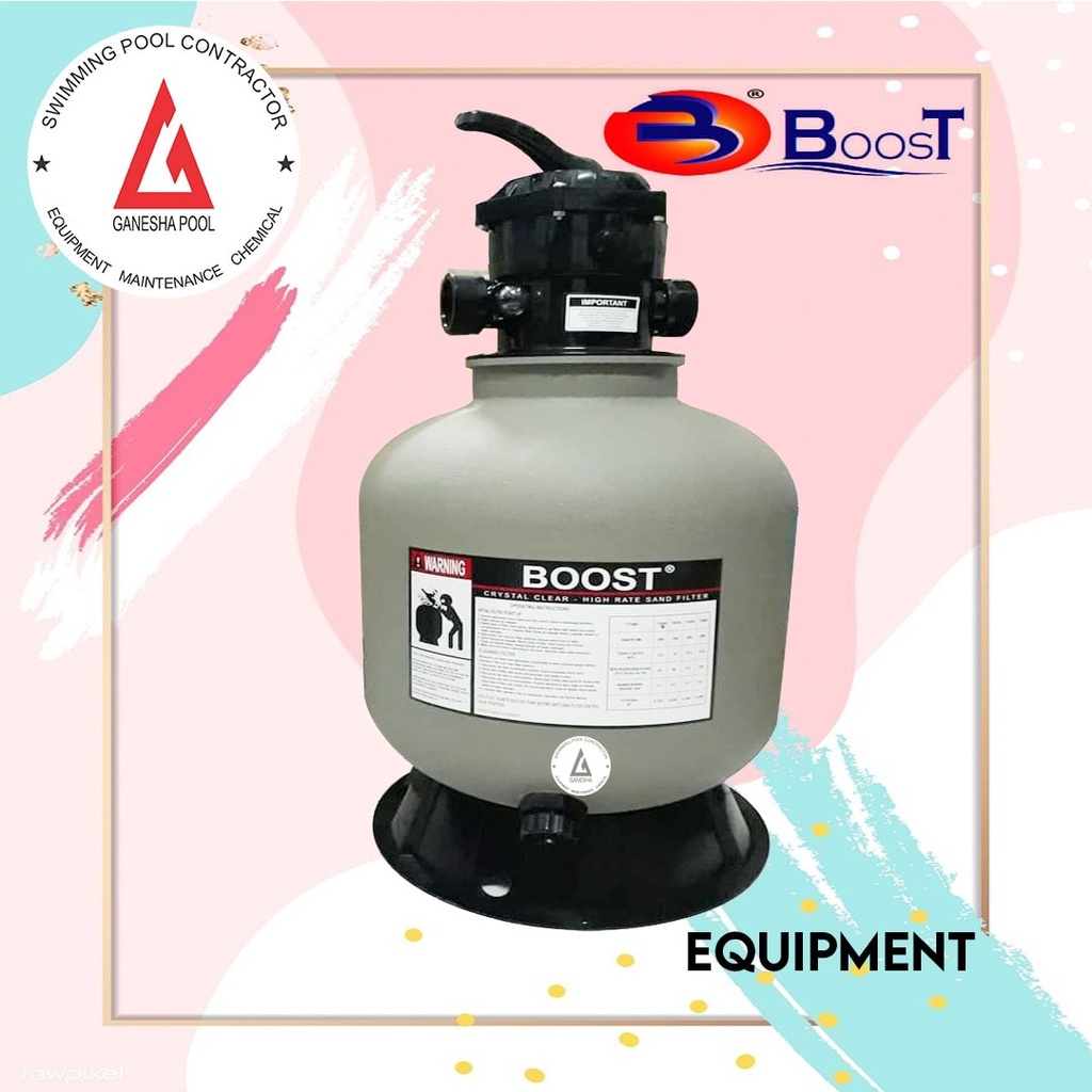 Jual Filter Kolam 1/2 HP BOOST Tipe 16in For Pompa 1/2Hp Sand Filter
