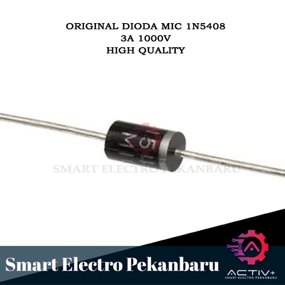 Jual ORIGINAL DIODA 3A 1000V MIC 1N5408 MODEL RENTENG DIODE IN5408 1N