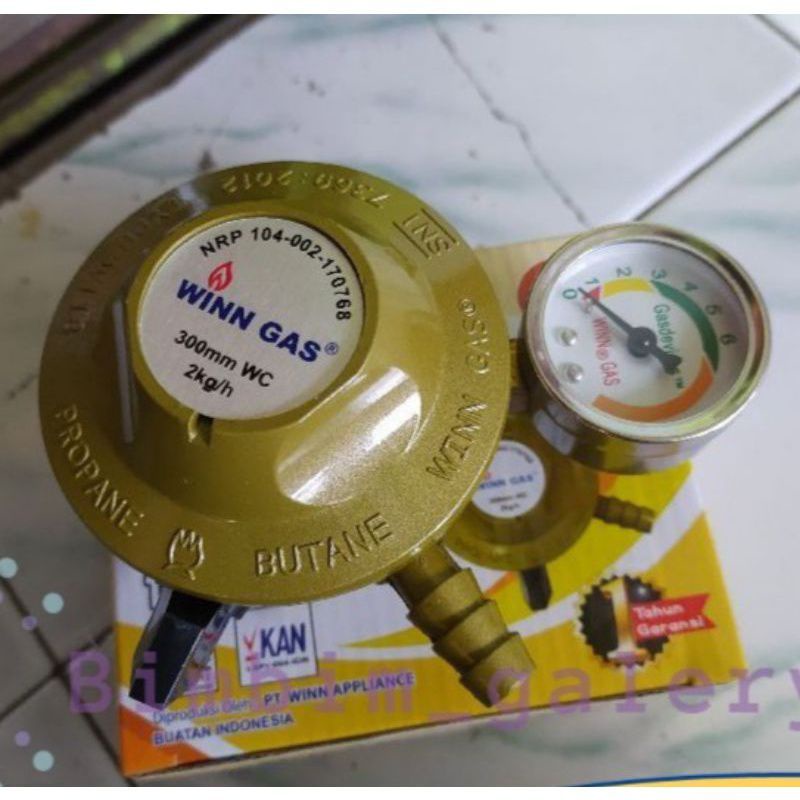Jual Winn Gas , Win Gas , Regulator Gas LPG , W 118 NM 293 TEKANAN