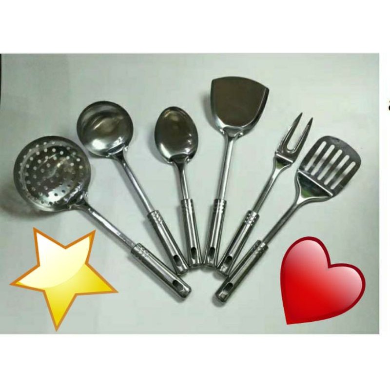 Jual Kitchenware set stainless steel 6 pc/set Shopee Indonesia