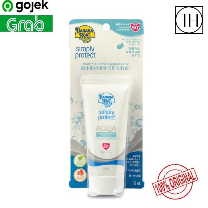 Jual promo!! BANANA BOAT AQUA LONG WEARING MOISTURE SUNSCREEN LOTION