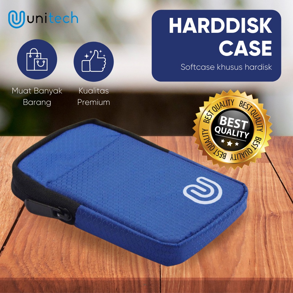 Jual Case External Harddisk 2.5" Unitech Pouch / Sarung External