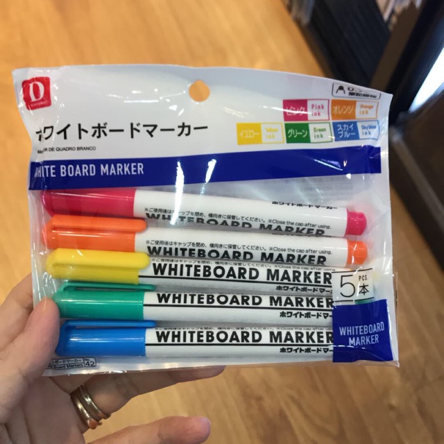 Jual Whiteboard Marker / Spidol Wipe and Clean Daiso Shopee Indonesia