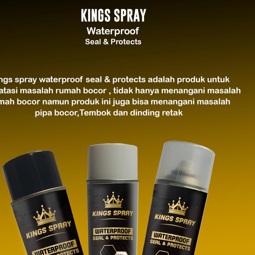 Jual KINGS SEALENT SPRAY SEALENT ANTI BOCOR SATUAN (1PCS) AQUA