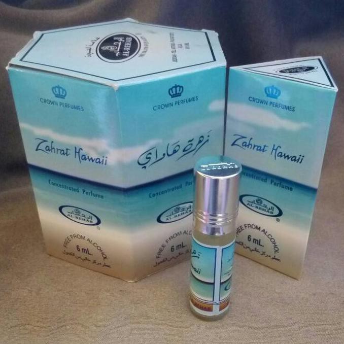 Jual Al Rehab ZAHRAT HAWAII Parfum Non Alkohol 6 ml Minyak Wangi