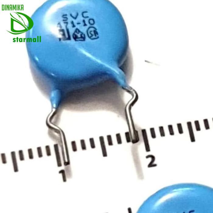 Jual Varistor Znr Tnr 471 10K K 471K 470Pf 470 Piko Farad 470Pf10K