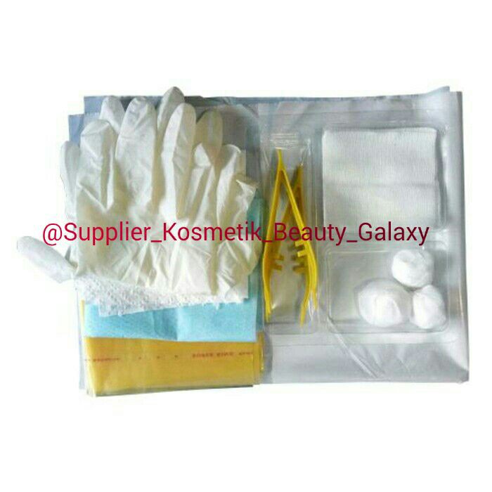 Jual Basic Dressing Set/Rawat Luka Disposable/set rawat luka sekali